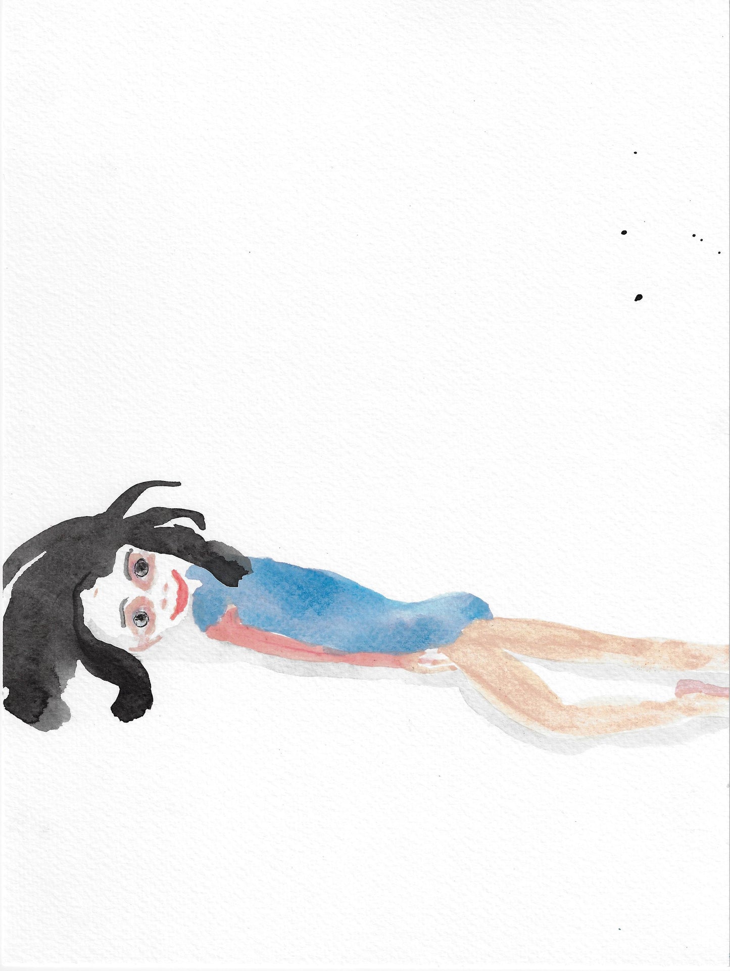 Blue Little Women | 3 Print Series