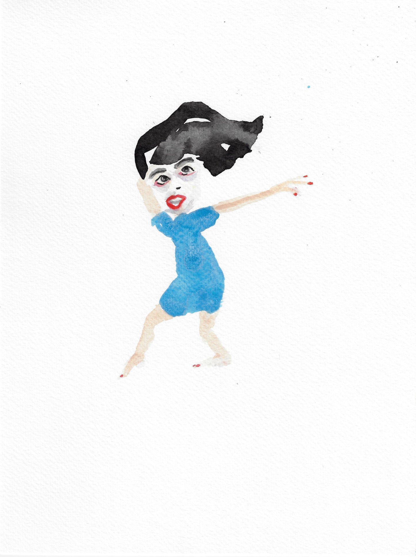 Blue Little Women | 3 Print Series